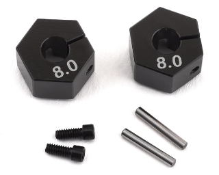 Picture of Yokomo 12mm Hex YZ-2T Aluminum Clamping Rear Wheel Hub (2) (8mm Thick)