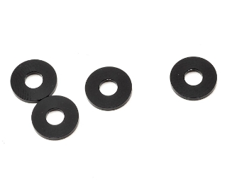 Picture of Yokomo 3x8x1mm Aluminum Spacer (Black) (4)