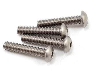 Picture of Yokomo 3x15mm Titanium Button Head Screw (4)