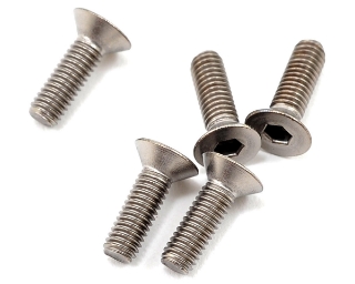 Picture of Yokomo 3x10mm Titanium Flat Head Screw (5)