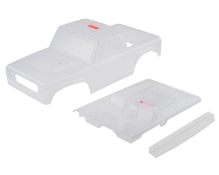 Picture of Vanquish Products VS4-10 Origin Halfcab Body Set (Clear)