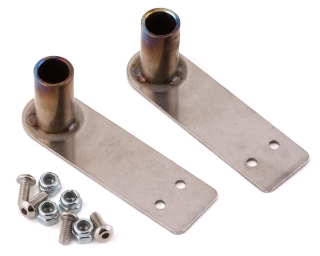 Picture of Yeah Racing 1/10 Stainless Steel Exhaust Tips (Silver) (2)