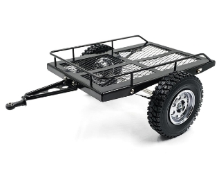 Picture of Yeah Racing 1/10 Heavy Duty Metal Hitch Mount Trailer (11.22 Inches)