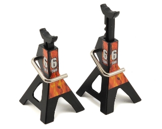 Picture of Yeah Racing Height Adjustable 6 Ton Jack (Black) (2)