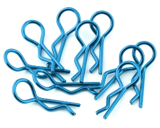 Picture of Yeah Racing Body Clips (Blue) (10) (1/10 or 1/8 Scale)