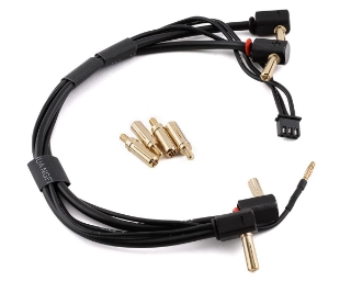 Picture of Yeah Racing 2S LiPo Charge Lead (4mm & 5mm to 4mm Bullet Connectors)