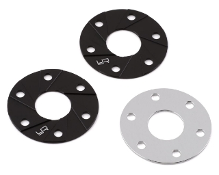 Picture of Yeah Racing Aluminum 540 Motor Heatsink Spacers (Black) (3)
