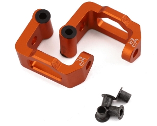 Picture of Yeah Racing HPI Sprint 2 Aluminum Front C-Hubs (Orange) (2)