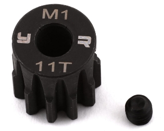 Picture of Yeah Racing Hardened Steel Mod 1 Pinion Gear (5mm Bore) (11T)