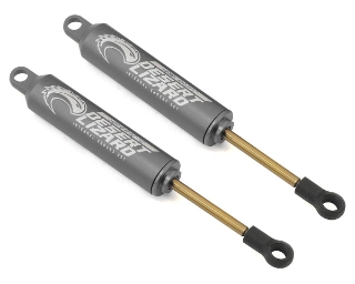 Picture of Yeah Racing 100mm Desert Lizard Two Stage Internal Spring Shock (2) (Gun Metal)