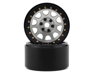 Picture of SSD RC 2.2 D Hole Beadlock Wheels (Silver) (2)