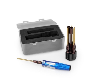 Picture of JConcepts 1/4" Hex Driver Wrench Set w/Storage Base (7)