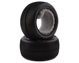 Picture of JConcepts Fuzz Bite LP Carpet 2.2" Rear Buggy Tires (2) (Pink)