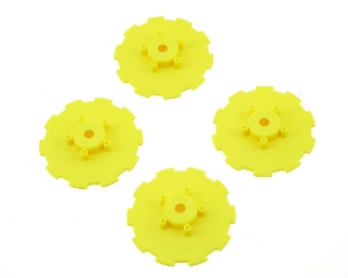 Picture of JConcepts Hazard Wheel Dish (Yellow) (4) (SC5M)