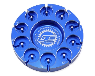 Picture of JConcepts Aluminum Pinion Puck Stock Range (Blue)