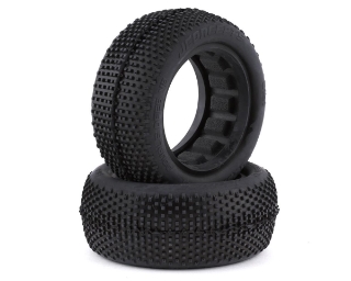 Picture of JConcepts Double Dee's V2 2.2" 4WD 1/10 Front Buggy Tires (2) (Green)