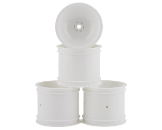Picture of JConcepts 12mm Hex 2.2" Super Dish Front Wheel (White) (4) (Rustler/Stampede)