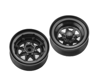 Picture of JConcepts Colt 1.9" Beadlock Crawler Wheel w/Cap (Black) (2)