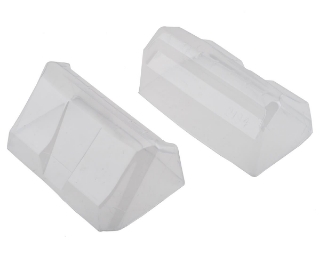 Picture of JConcepts HB D418 "Aero" S-Type Rear 1/10 Buggy Wing (2) (Clear)