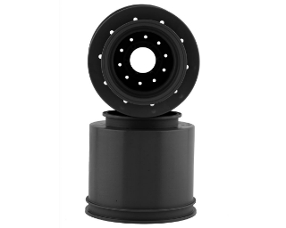 Picture of JConcepts Aggressor 2.6x3.6" Monster Truck Wheel (Black) (2) w/17mm Hex