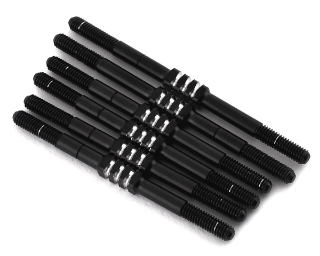 Picture of JConcepts Yokomo YZ-2 DTM 3.0 Fin Titanium Turnbuckle (Black) (6)