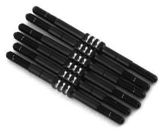 Picture of JConcepts Yokomo YZ-2 CAL3 Fin Titanium Turnbuckle (Black) (6)