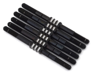 Picture of JConcepts B6/B6D Fin Titanium Turnbuckle Set (Black) (6)