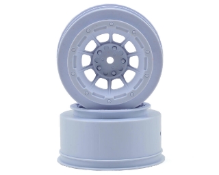 Picture of JConcepts 12mm Hex Hazard Short Course Wheels (White) (2) (Slash Front)