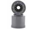 Picture of JConcepts Aggressor 2.6x3.8" Monster Truck Wheel (Silver) (2) w/17mm Hex