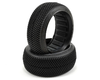 Picture of JConcepts Diamond Bars 1/8 Buggy Tires (2) (Green)