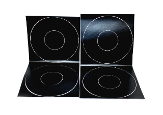 Picture of JetKO Tires 1/8 Buggy Wheel Stickers, Black (4)
