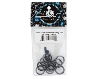 Picture of J&T Bearing Co. 15x21x4mm NMB Rubber Sealed Bearing (10)