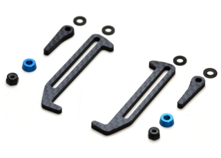 Picture of B6.1 / B6 Carbon Fiber LiPo Tabs and Cups Set T6.1 SC6.1