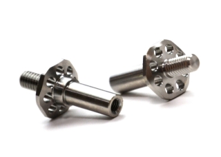 Picture of B6.3 Flite Front Axles, Titanium