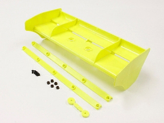 Picture of Kyosho MP9 TKI4 1/8 Plastic Wing w/Wickerbills (Yellow)