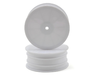 Picture of Yokomo 12mm Hex 1/10 4WD Front Buggy Wheels (White) (2) (YZ-4/B-MAX4)