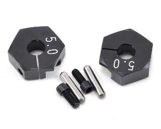 Picture of Yokomo Aluminum Clamp Wheel Hub Hex (Black) (2) (5.0mm)