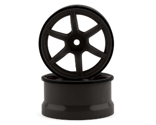 Picture of Yokomo 12mm Hex Racing Performer High Traction RWD Drift Wheels (Titanium) (2)