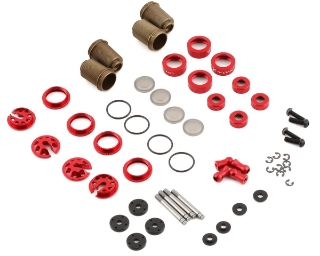 Picture of Yokomo YD-2 Super Low Friction Aluminum Big Bore Shock Set (Red)