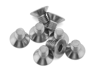 Picture of Mugen Seiki 3x5mm Titanium Flat Head Screws (8)