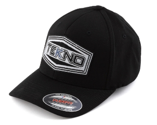 Picture of Tekno RC "Round Bill" FlexFit WOOLY Cap (Black) (L/XL)