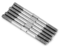 Picture of 1UP Racing TLR 22 5.0 Pro Duty Titanium Turnbuckle Set (Triple Polished Silver)