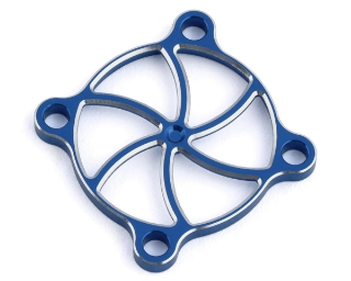 Picture of Team Brood Aluminum 25mm Fan Cover (Blue)