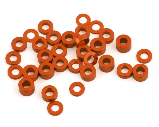 Picture of Team Brood 3x6mm 6061 Aluminum Ball Stud Washer Full Kit (Orange) (32)