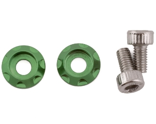 Picture of Team Brood 3mm Motor Washer Heatsink w/Screws (Green) (2) (6mm)