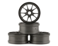 Picture of Kyosho 10-Spoke Wheels (4) (Gun Metal)