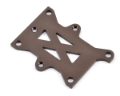 Picture of Kyosho Aluminum Transponder Holder (Gun Metal) (TKI3/TKI4)