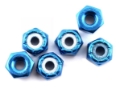 Picture of Team Associated 8/32" Aluminum Locknut (Blue) (6)