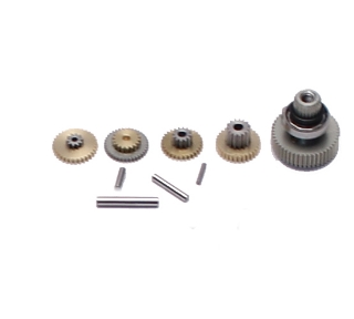 Picture of Servo Gear Set w/ Bearings, for SC1252MG