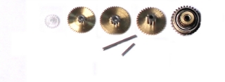 Picture of Servo Gear Set w/ Bearings, for SH0263MG